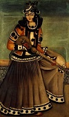 suonatrice qajar